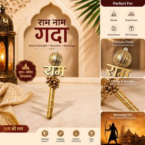 Gada | Ram Ji Religious Decorative Gad