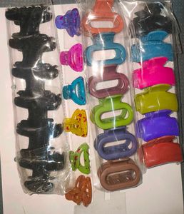 Assorted Hair Claw Clips - Pack of Many
