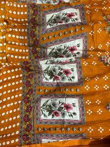 Pakistani style mirror work Dress Material