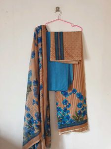 Sepia Floral Dream suit Material