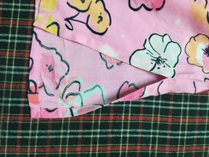 Floral Print Button-Up night suit