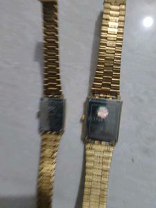 Vintage Gold Tone Watches (2)