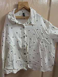 polka dot shirt