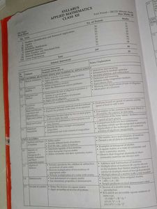 class 12 Applied Mathematics Book