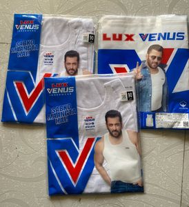 pack of 3 New Lux Venus Vest for men-L(90)