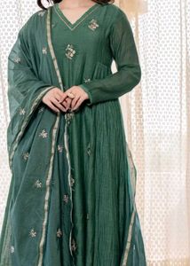 Elegant Green Kurta Set