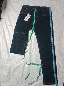 Dark Blue Denim Jeans - New with Tags