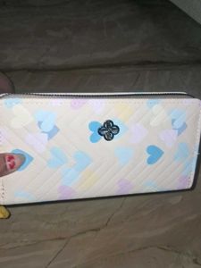 Cute Heart Pattern Wallet