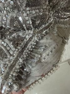 Sparkling Embellished Crop Blouse