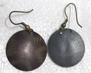 Bohemian Black Stone Chandelier Earrings with free