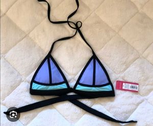 Stylish Color Block Bikini Top