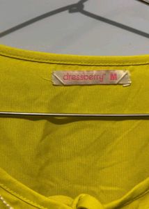 Vibrant Yellow Embroidered Maxi Dress