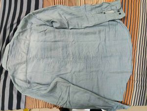 Light Wash Denim Shirt