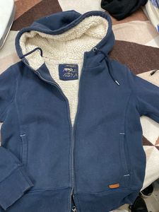 Stylish Navy Blue Hoodie