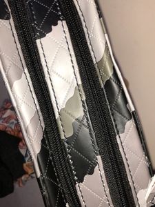 striped sling Bag