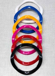 Set of 6 Colorful Wavy Bracelets