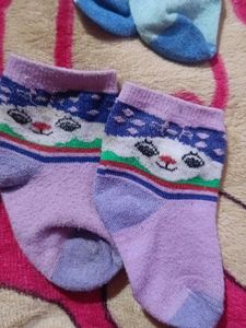 Cute Baby Girl Socks - Pack of 6
