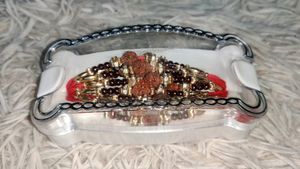 Rakhi thread (Rudraksha Design) | Set of 12 | Unop