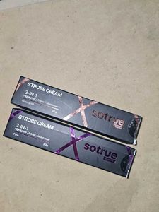 Sotrue 3-in-1 Strobe Cream (2 Shades) both