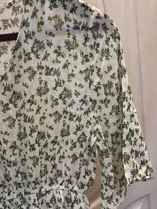 Floral Print Tiered Midi Dress