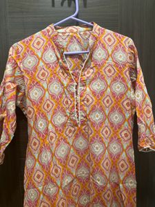 Pink designer Kurti For Ladies