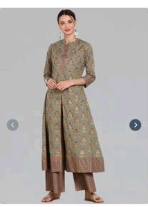 Stylish Printed Kurta with Palazzo Set
