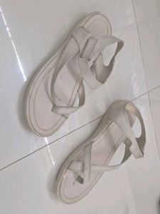 Sale! Stylish White Flats