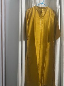 VredeVogel Yellow Kurta
