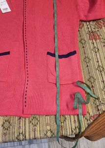 Brand new hot pink Cardigan/jacket