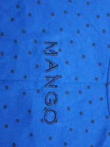 🦋Mango Blue Polka Dot T-Shirt