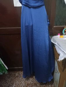 Blue Beautiful Customised Gown