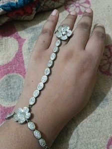 Stunning Floral Hand Harness