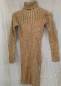 Ribbed Knit Midi Dress