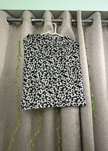 Leopard Print Pencil Skirt