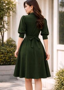 Stylish Green Top For Girls