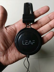 Leaf Rock Wired Headphones with Deep Bass