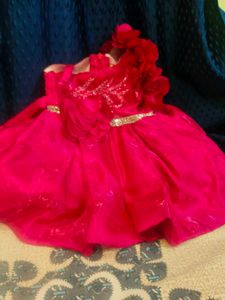 Beautiful Pink Party Dress for Girls