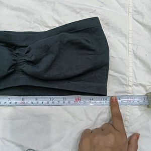 ⭐ Black Strapless Bra Top