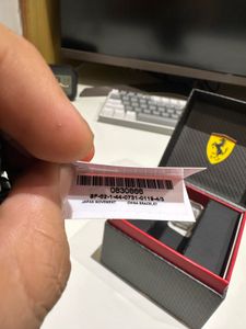 Scuderia Ferrari Watch : Pista Black ( Original )