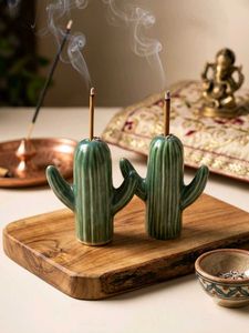 Cute Cactus Incense Holders