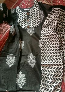 Elevate Your Daily Wardrobe with Pure Jaipuri Cotton Mix Match Kurti Pant Pair by Flora Boutique