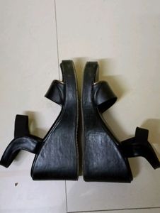 Open Toe Wedge Heels