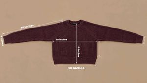 DEEP PLUM TEXTURED RIBBED KNIT SWEATER