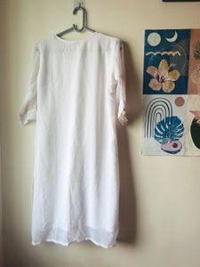 White Chikankari Kurta 🥰