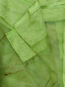 Full  Size Pista Green Dupatta Unused