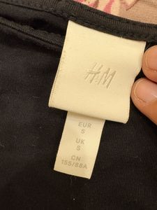 H&M Black Basic Top - Size S