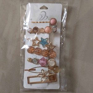 Set of Cute Hair Clips
