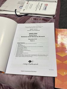 English (First Language) Standard XI Part - I and
