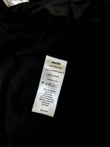 Elegant Black Satin Midi Dress
