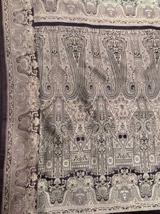Elegant Gray Saree